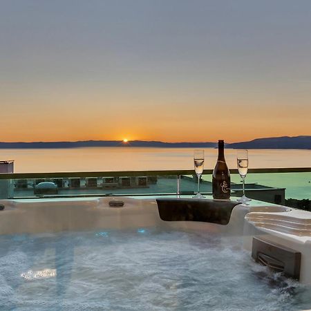 马卡尔斯卡Exclusive Penthouse Big Blue With Private Jacuzzi公寓 外观 照片